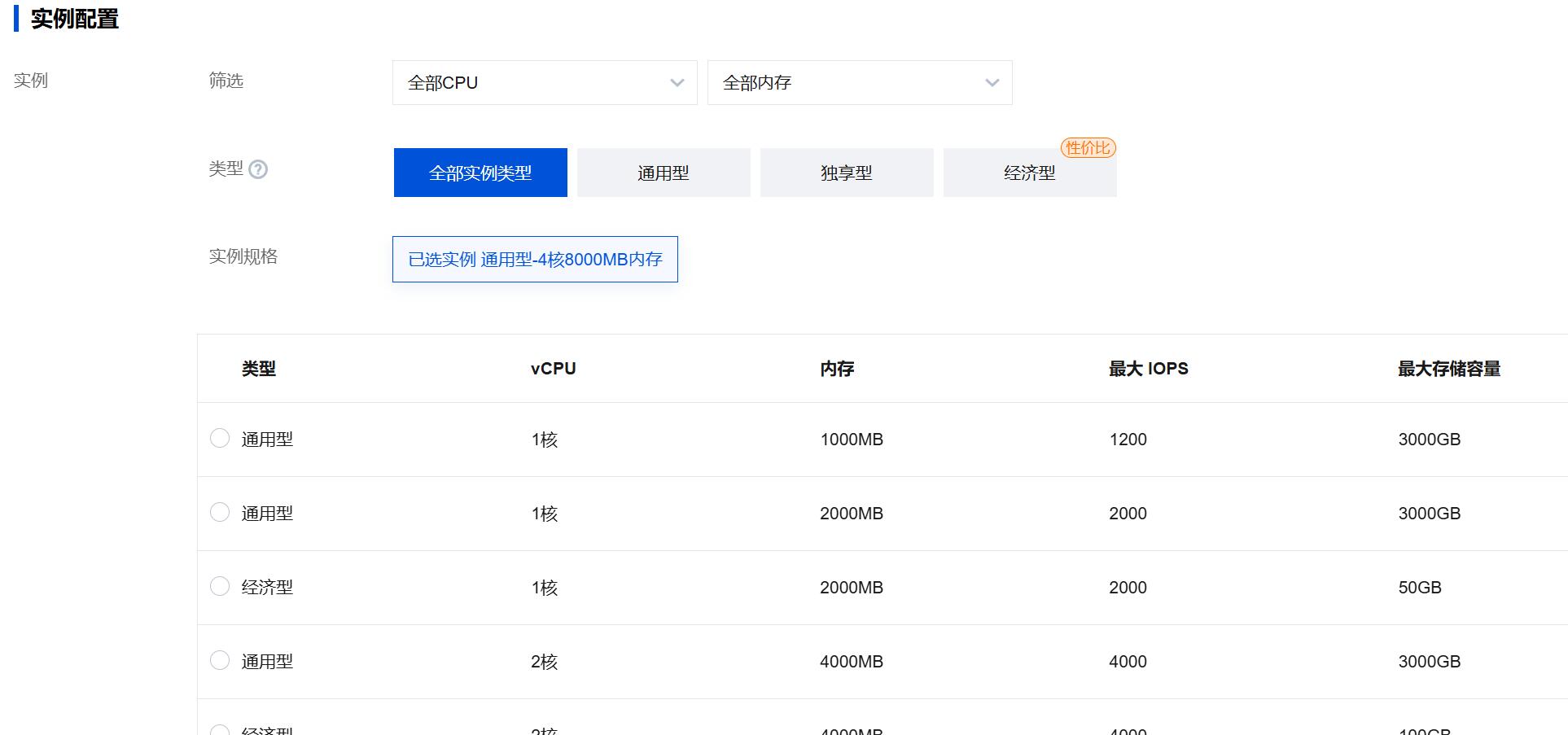 云数据库 MySQL 自定义配置